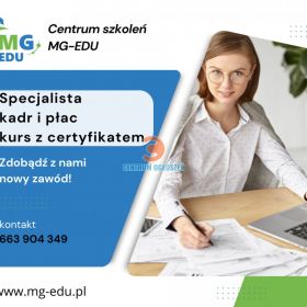 Specjalista kadr i płac - kurs z certyfikatem