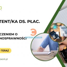Asystent/Asystentka ds. płac z orzeczeniem o niepełnosprawności praca zdalna dla osób z całej Polski