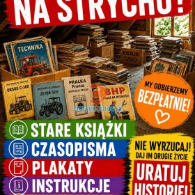 Ratujemy stare książki - Nie wyrzucaj - Przekaż nam!
