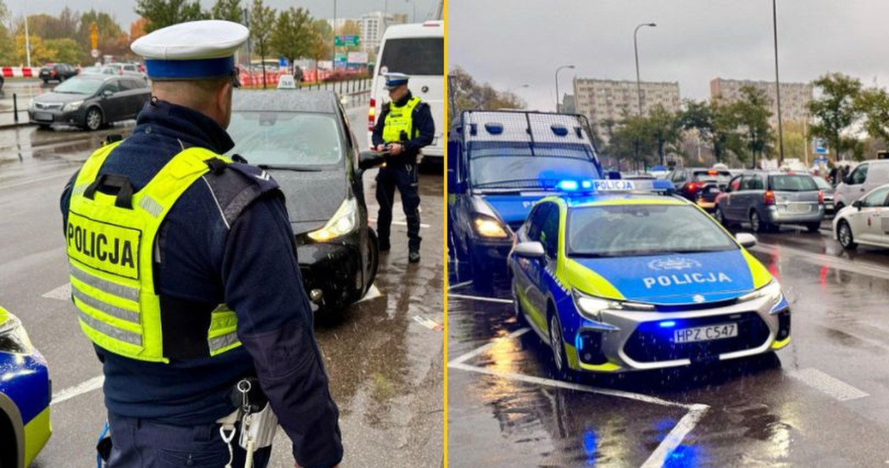 Masowe kontrole pojazdów w stolicy. Policja wystawiła ponad 300 mandatów