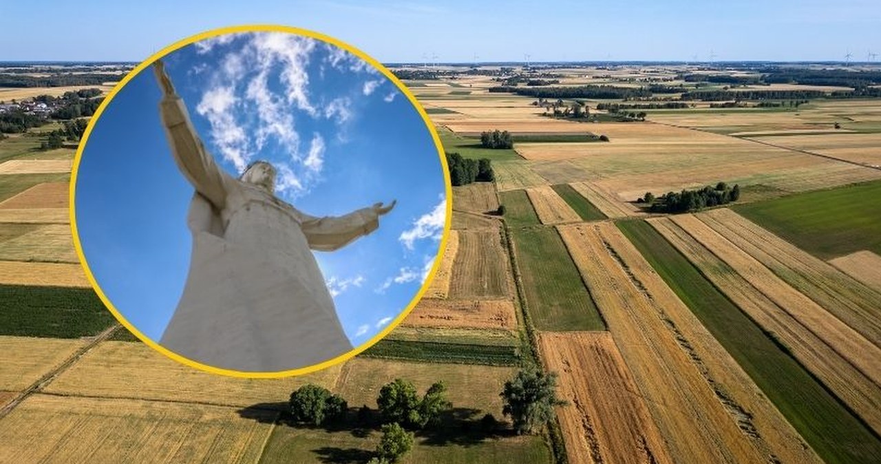 Znany milioner buduje giganta pod Toruniem. To będzie najwyższy w Europie pomnik Matki Boskiej