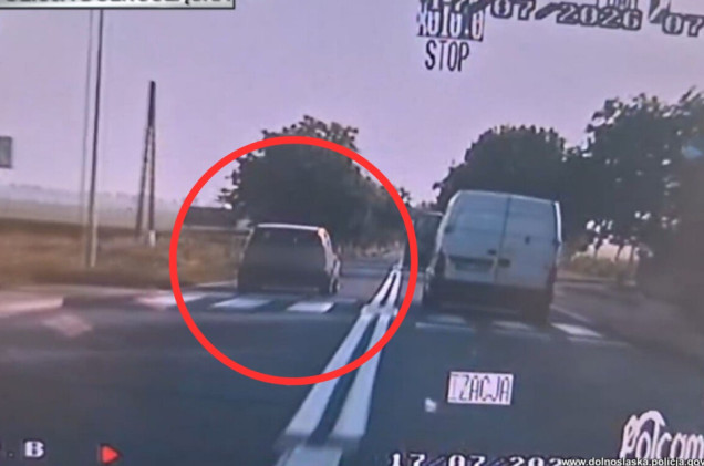 2,5 tys. zł mandatu i 25 pkt karnych dla kierującej Nissanem. Niebezpieczny rajd 20-latki