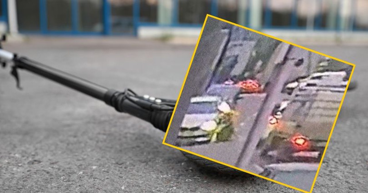 8-latek na hulajnodze zderzył się z bmw na przejściu dla pieszych