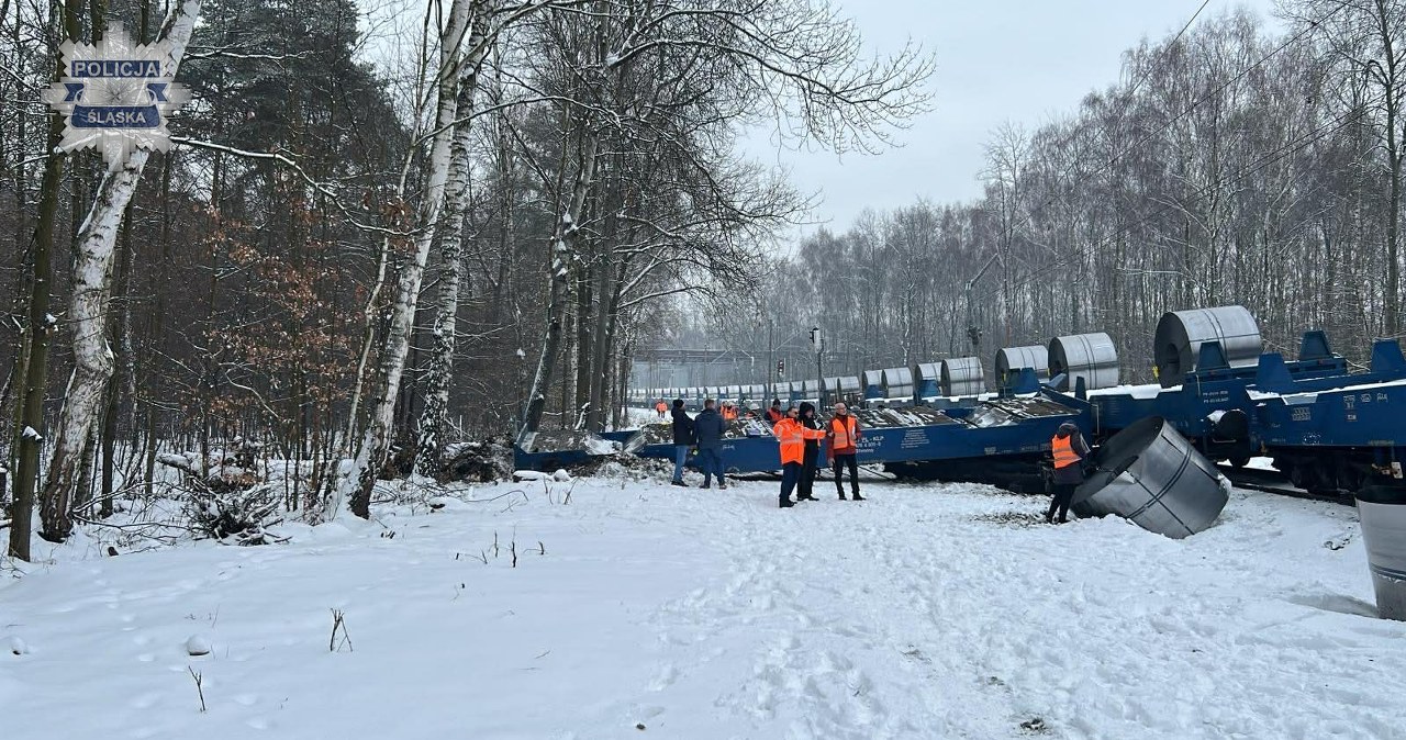 W Katowicach wykoleił się wagon. Wstępne ustalenia policji