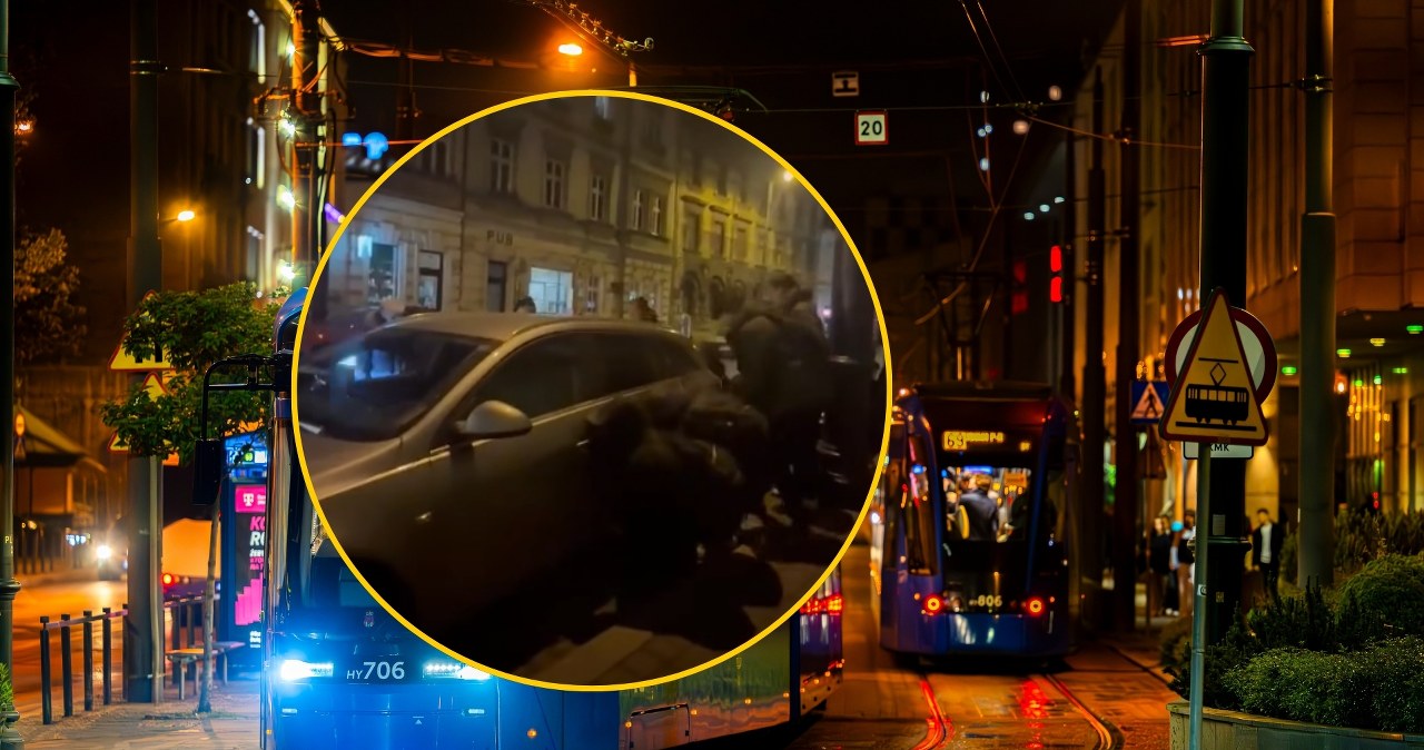 Służby nie zdążyły dojechać. Spektakularna akcja pasażerów w Krakowie