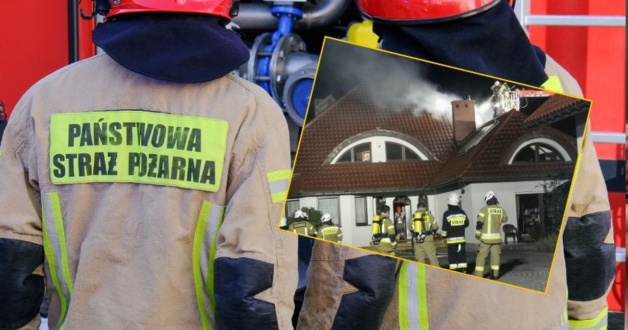 Szokujące ustalenia po pożarze w Zabierzowie Bocheńskim. Spalone ciało i kanister