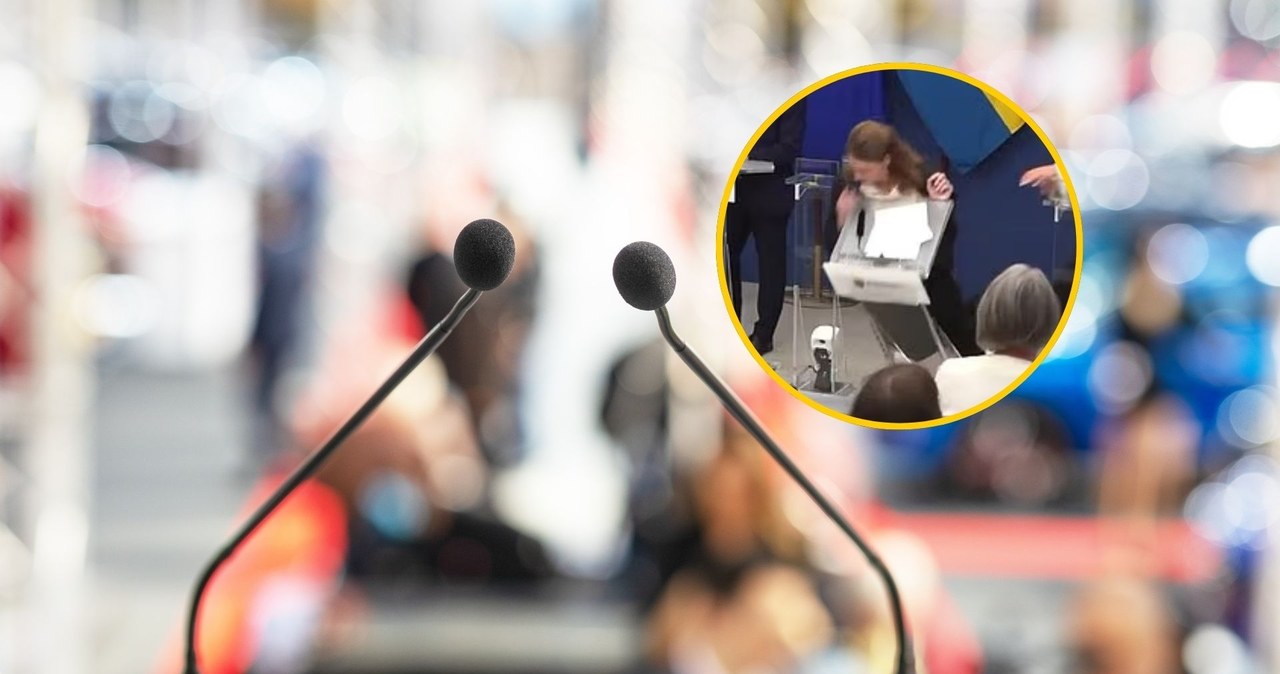 Nowa minister zdrowia zemdlała podczas pierwszej konferencji prasowej