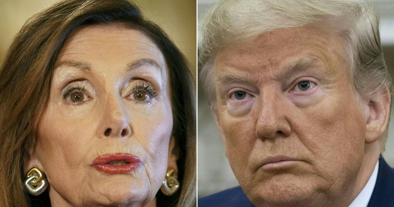 Trump o Pelosi w zdecydowanie nieparlamentarnych słowach. Tak ją pożegnał