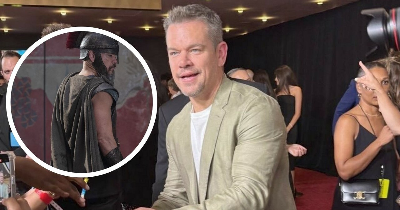 Matt Damon zagra Odyseusza. Zobacz pierwsze zdjęcie z planu Nolana