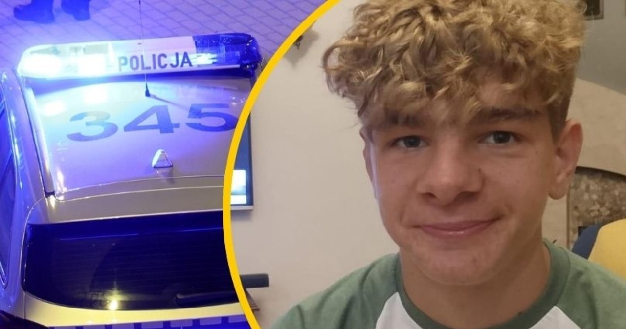 Kto widział Szymona? Zaginął 15-latek w granatowym ubraniu