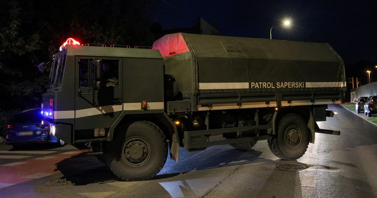 Nocny komunikat Żandarmerii Wojskowej. Znaleziono obiekt