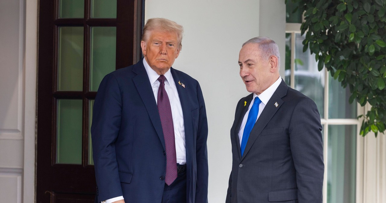 Netanjahu spotkał się z Trumpem. Najpierw uściski, potem rozmowa o Strefie Gazy