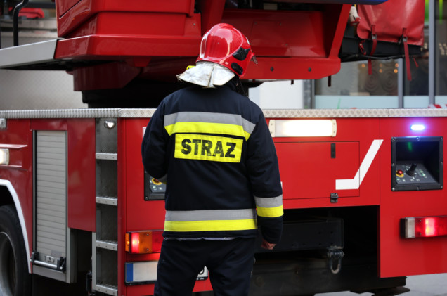 Nocny pożar mieszkania w Tarnowie. Są poszkodowani