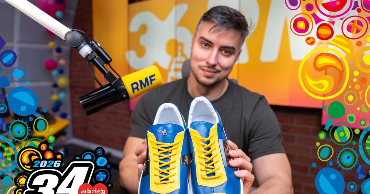 WOŚP 2026: Licytuj wyjątkowe buty RMF FM i wspieraj zdrowie najmłodszych