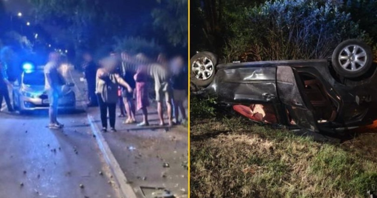 18-latek zapatrzył się w telefon. Nie zauważył ronda