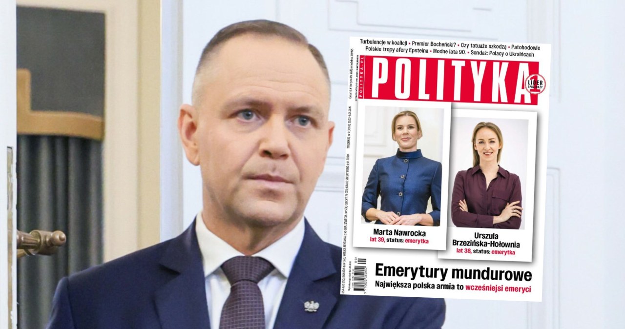 Okładka "Polityki" z Martą Nawrocką wywołała burzę. Prezydent reaguje