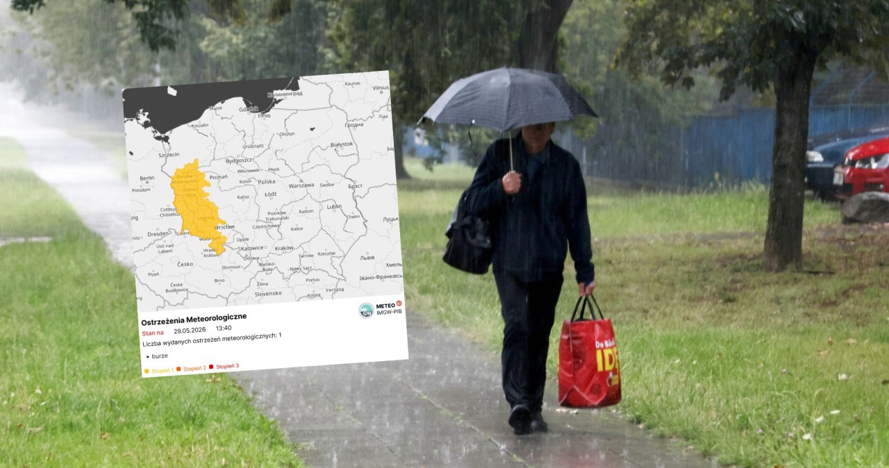 IMGW wydał ostrzeżenia dla 3 województw. Niespokojny weekend w wielu regionach