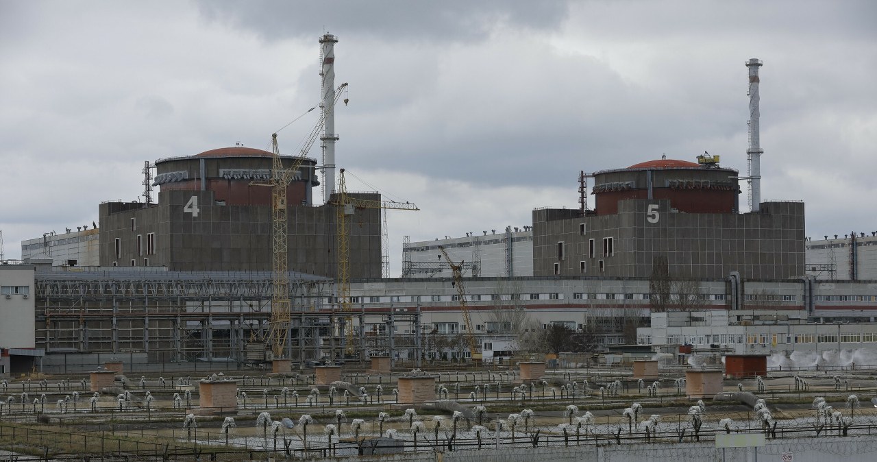 Dron uderzył w elektrownię jądrową w Zaporożu
