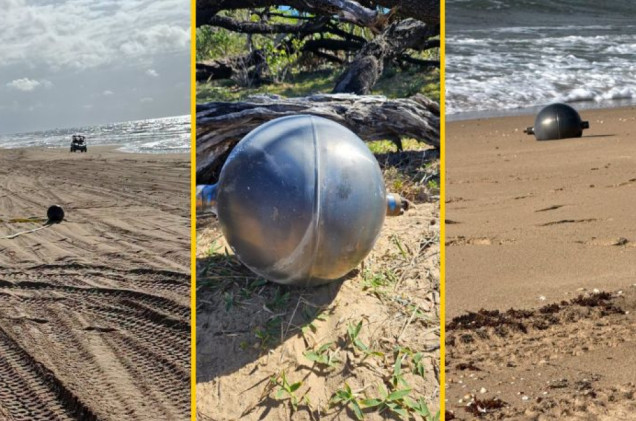 Tajemnicze kule na australijskiej plaży. Zagadka rozwiązana?