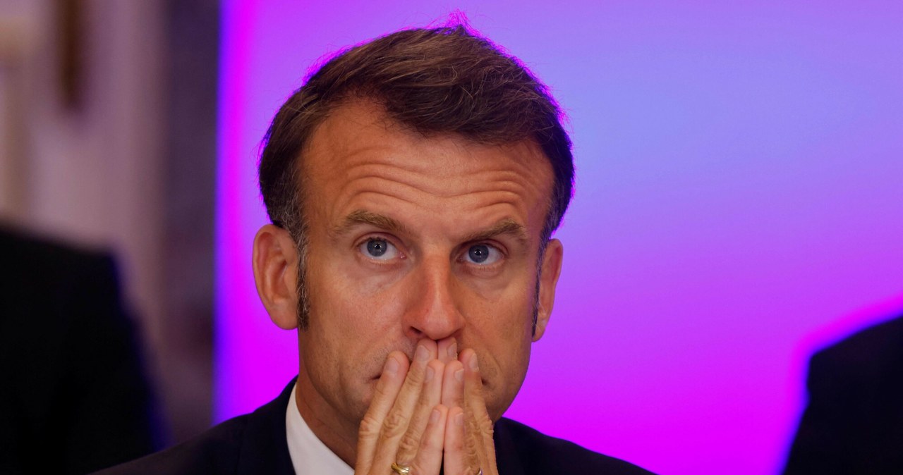 Macron wiózł do Kijowa narkotyki? Stanowcza reakcja Pałacu Elizejskiego