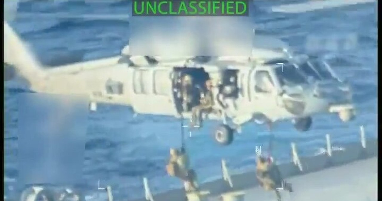 Tak Amerykanie przejęli tankowiec u wybrzeży Wenezueli. Opublikowano nagranie