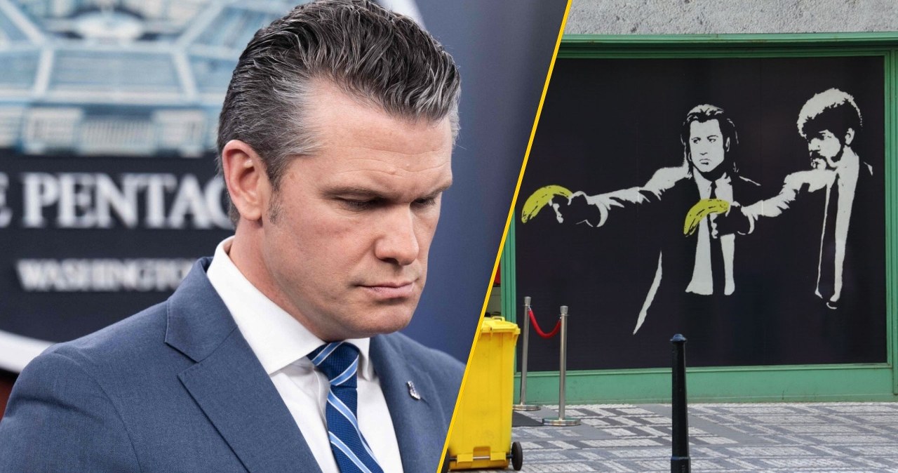 "Fajny tekst przed egzekucją". Hegseth modlił się słowami gangstera z "Pulp Fiction"