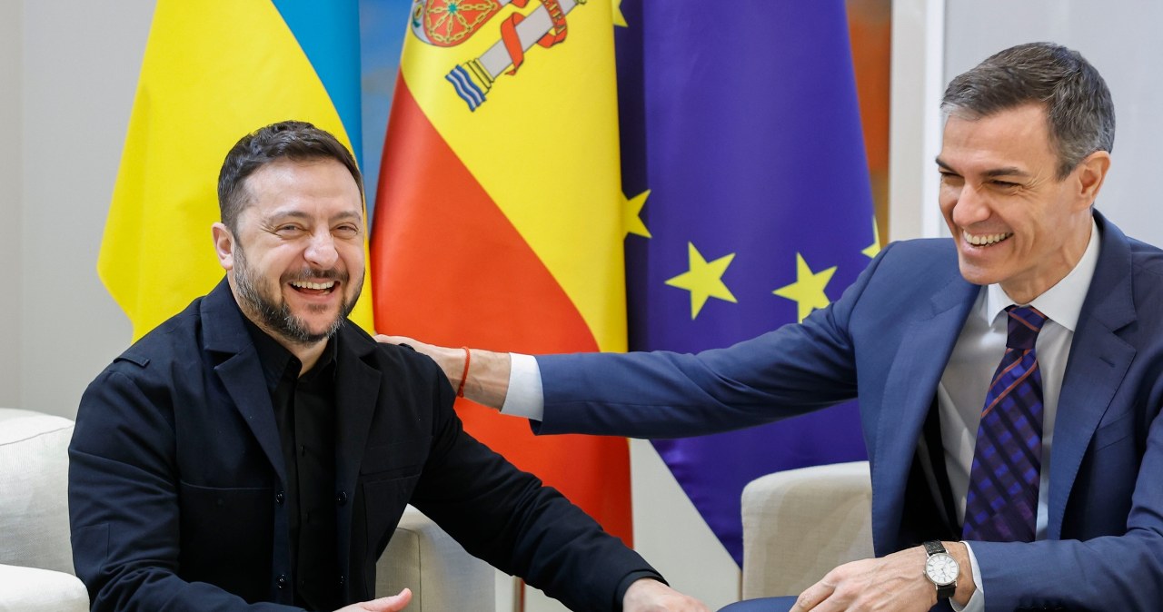 Miliard euro dla Kijowa. Sanchez obiecuje, że Ukraina będzie w centrum uwagi