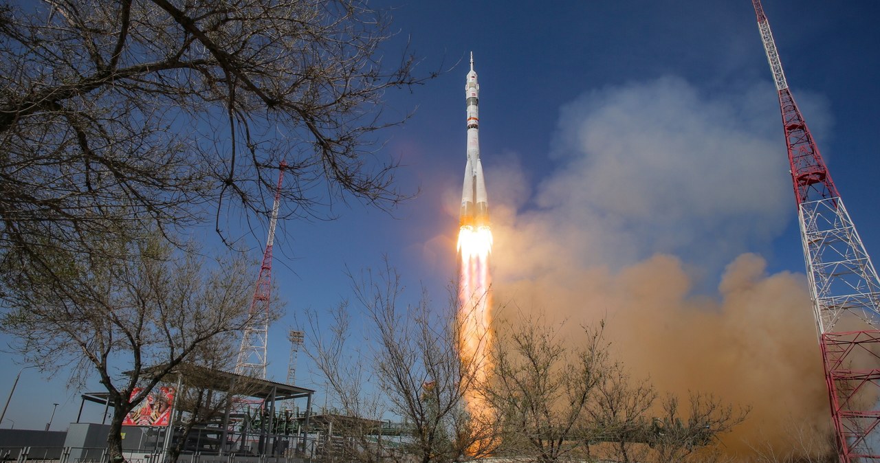 Sojuz MS-27 poleciał. Zobacz start rosyjskiego statku kosmicznego