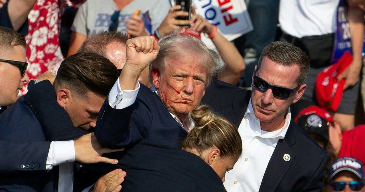 Oto portret Donalda Trumpa ofiarowany mu przez Władimira Putina