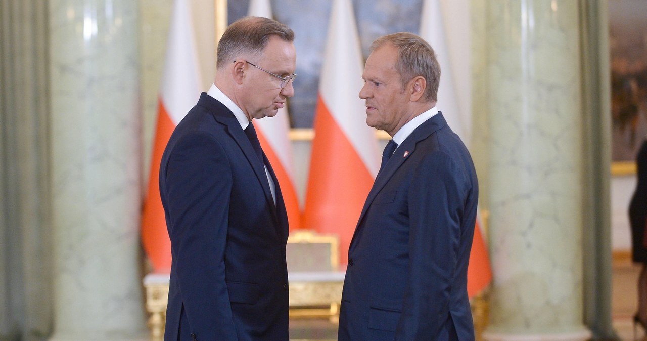 "Zwykłe tupanie nóżką". Mocna riposta Dudy na wpis Tuska ws. protestów wyborczych