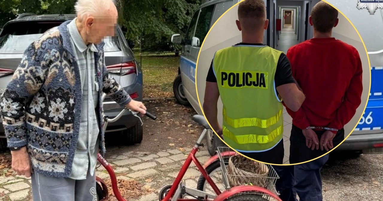 Schorowany ​91-latek odzyskał rower rehabilitacyjny. Złodziejem... alimenciarz