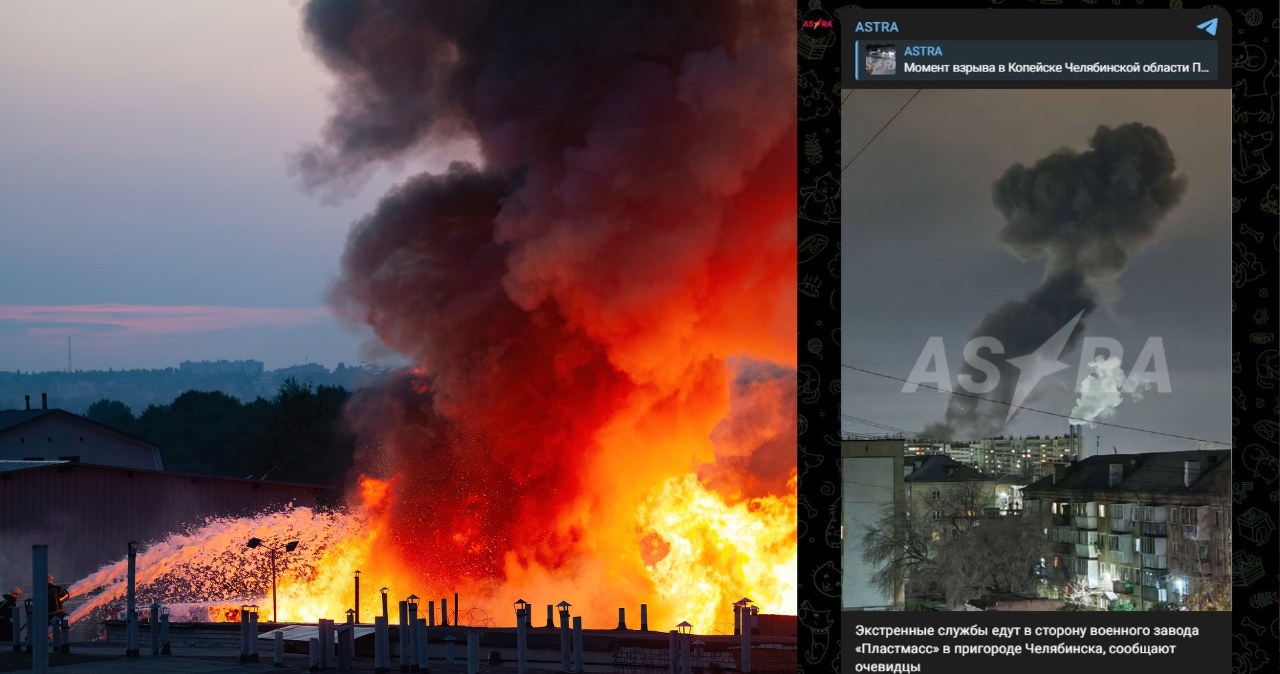 Eksplozje w rosyjskich zakładach zbrojeniowych: 9 ofiar śmiertelnych