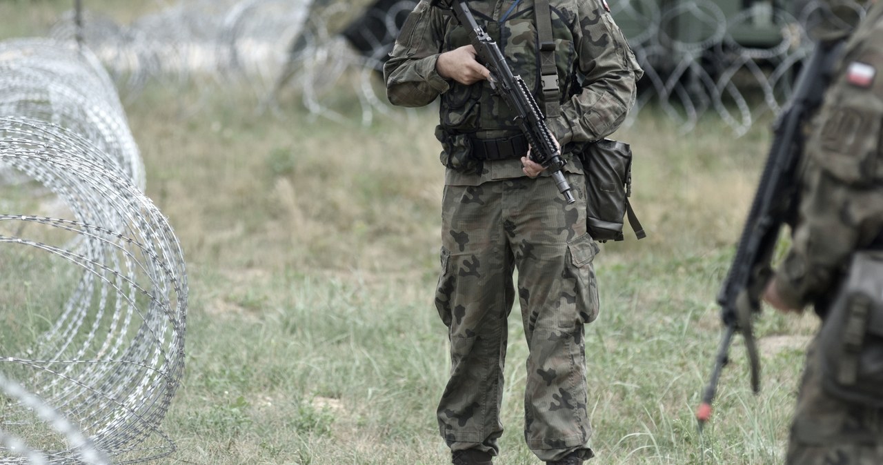 Atak na żołnierza na granicy z Białorusią. Użyto broni