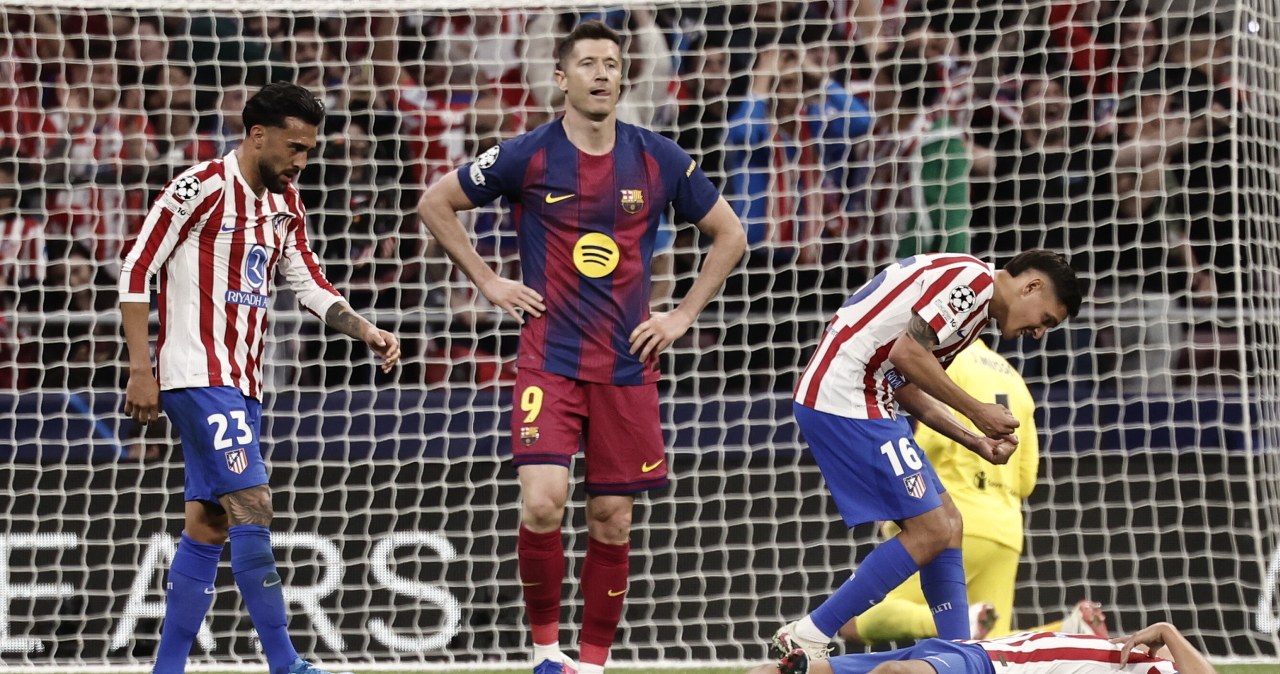 Barcelona za burtą Ligi Mistrzów. Atletico i PSG w półfinale