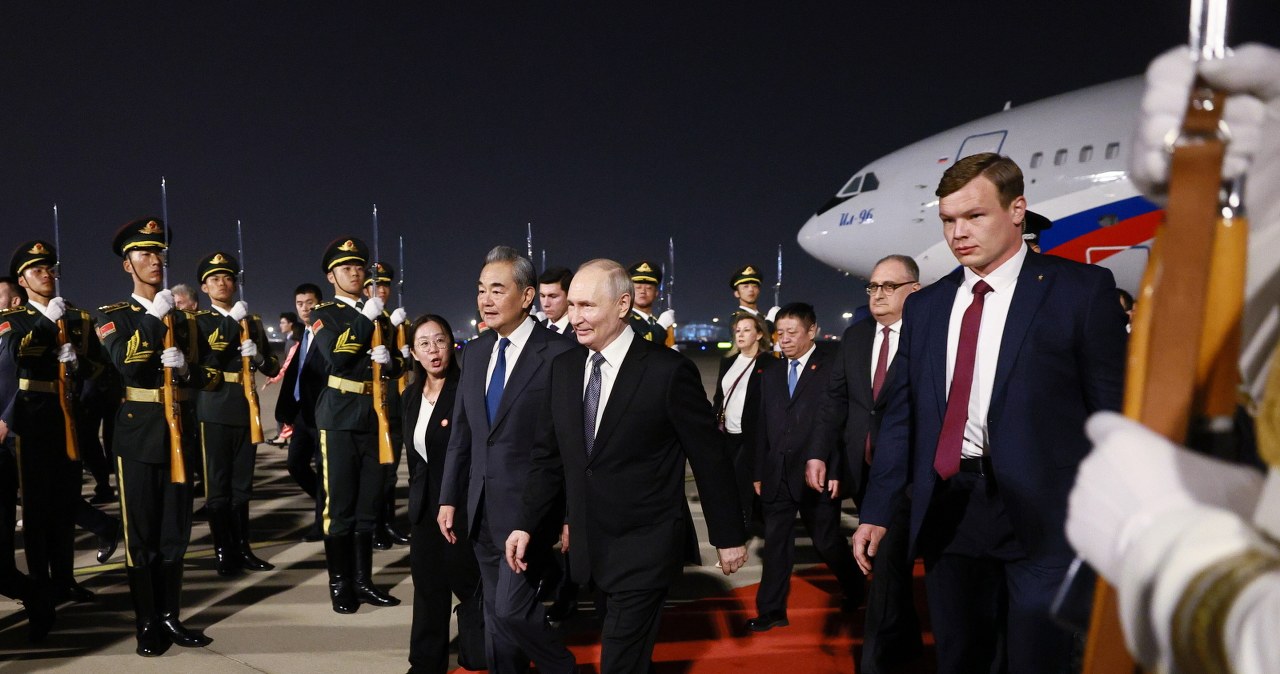 Trump wyjechał, Putin przyjechał. Przywódca Rosji w Chinach