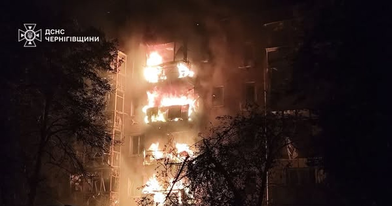 Roje dronów Shahed uderzyły w Ukrainę po tych słowach Trumpa