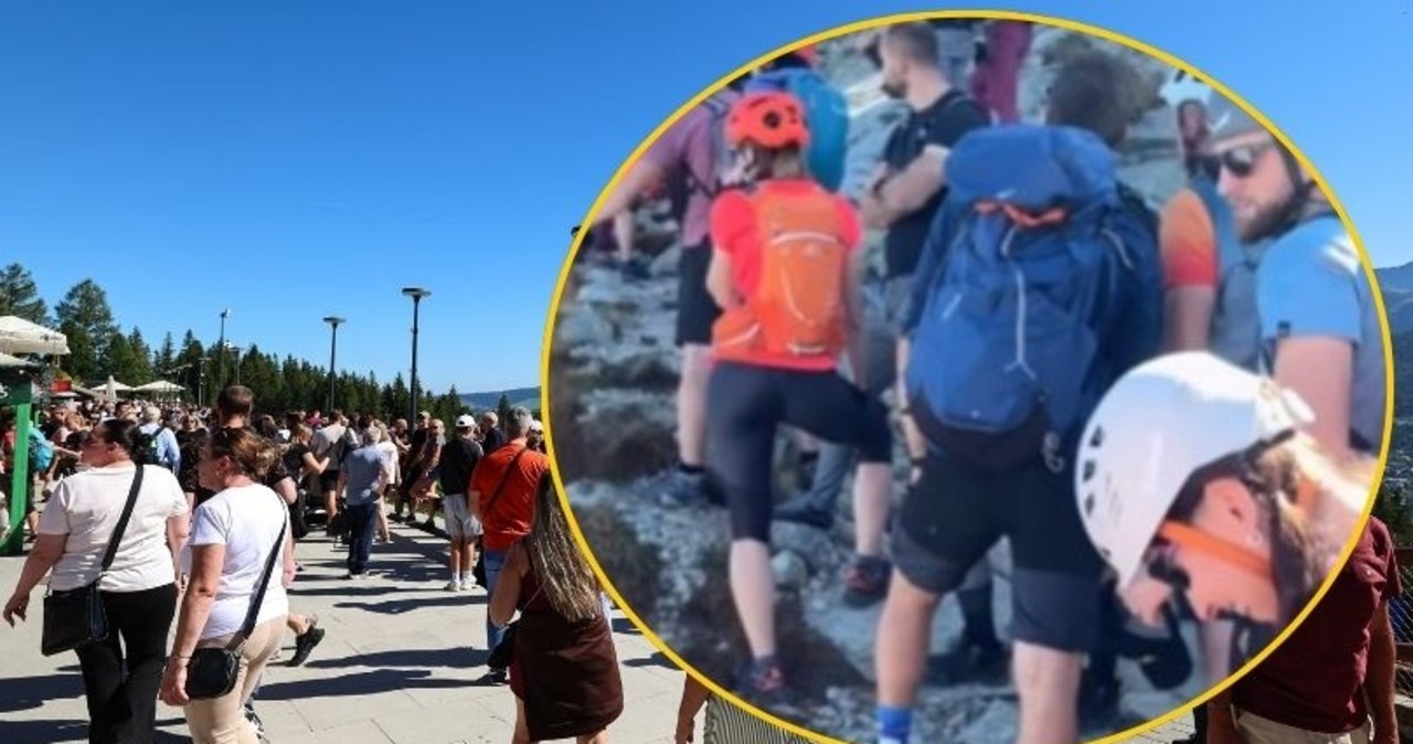 Oblężenie Tatr. Szlaki się "zakorkowały"