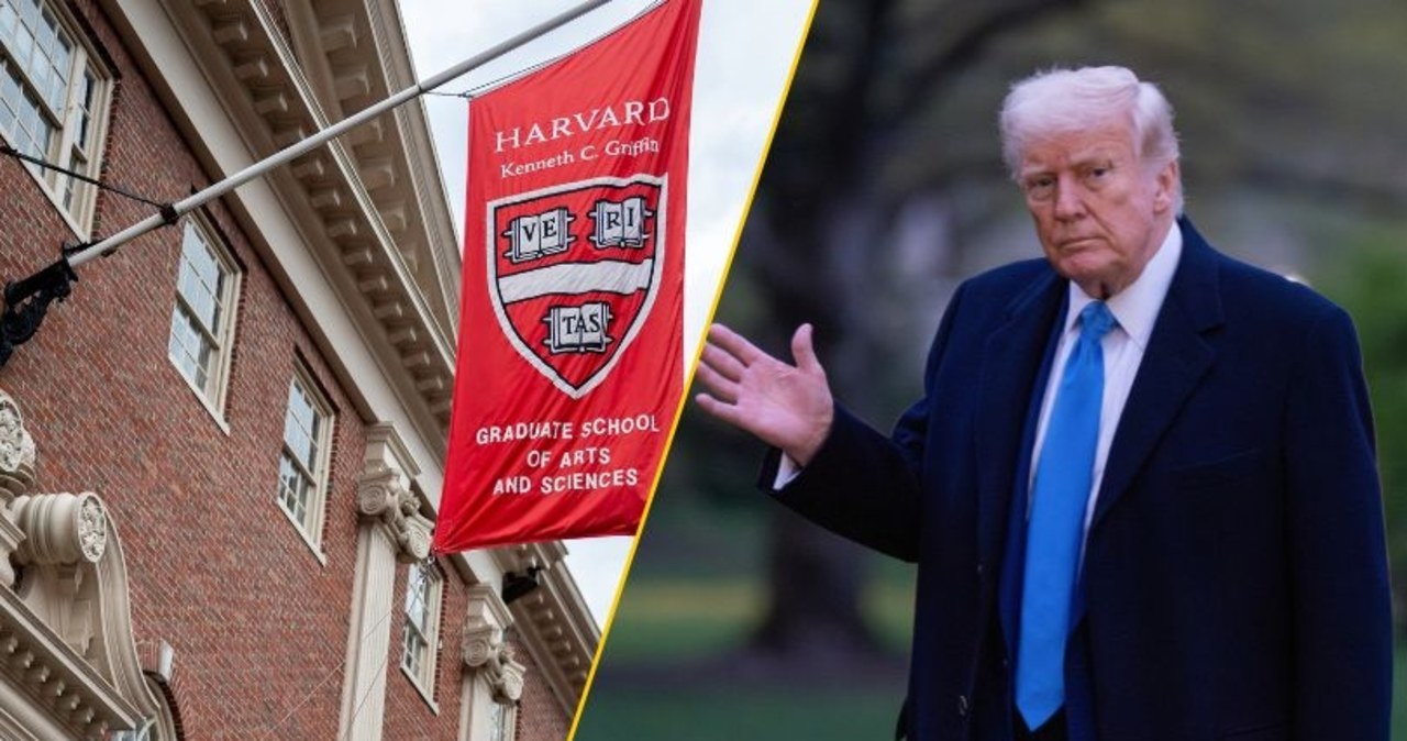 Trump znów uderza w Harvard. Chodzi o zagranicznych studentów