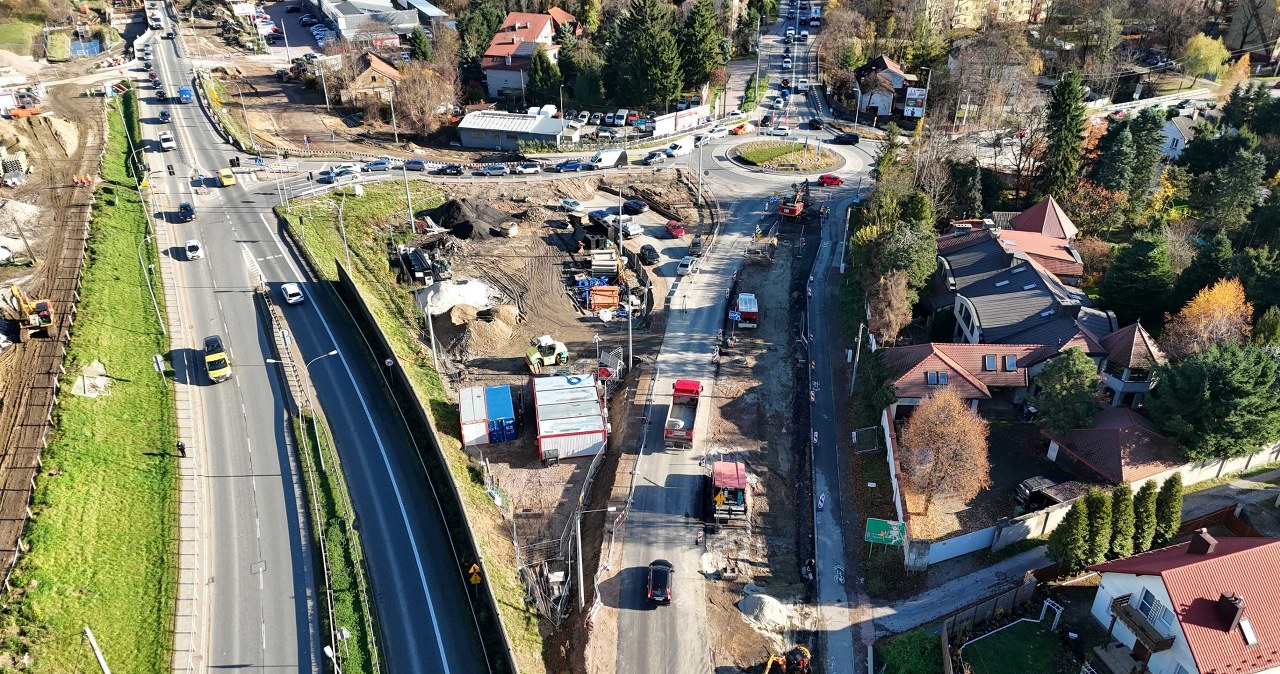 Ogromne utrudnienia dla kierowców przy wyjeździe z Krakowa. Od wtorku zmiany na DK94