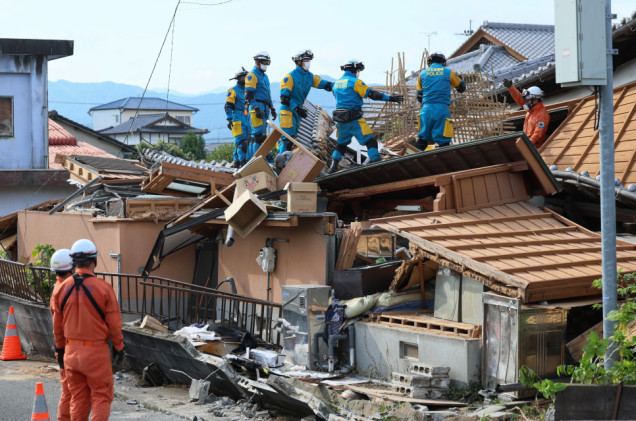 Rośnie liczba ofiar po potężnym trzęsieniu ziemi w Japonii