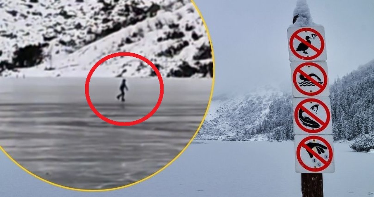 Nagranie znad Morskiego Oka bulwersuje. Szczyt nieodpowiedzialności?