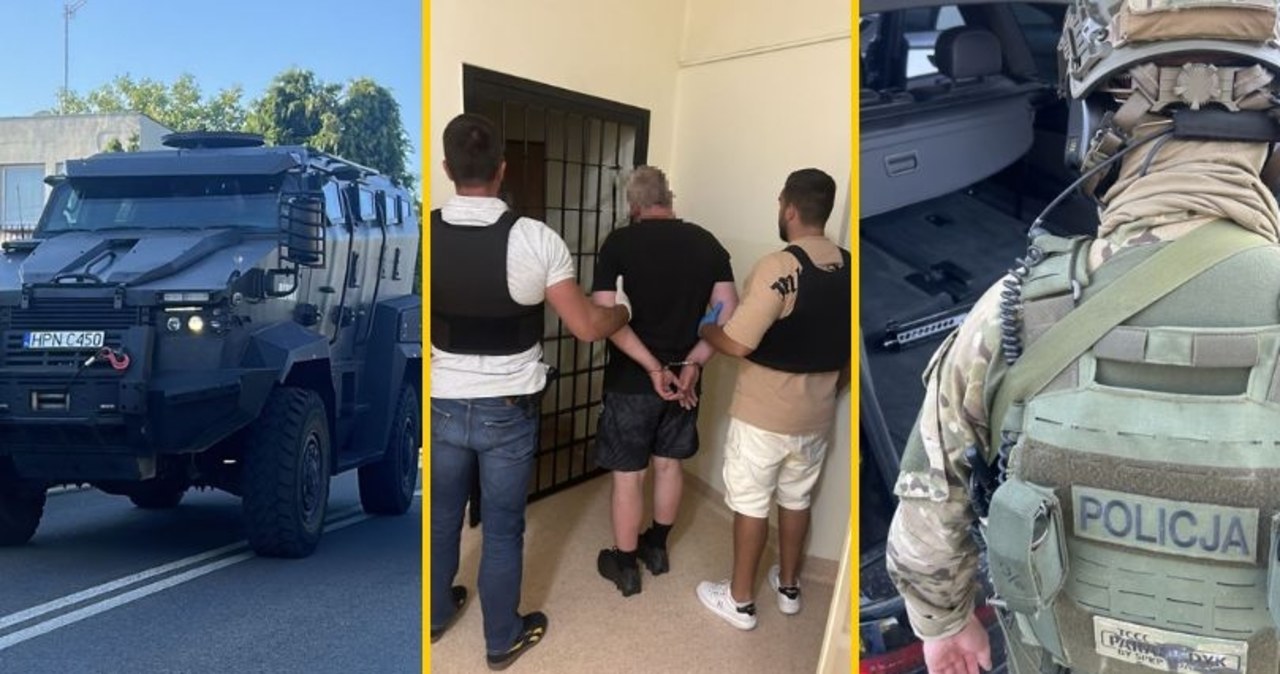 Obrażał obcokrajowców, miał broń. Interwencja kontrterrorystów w Chojnicach