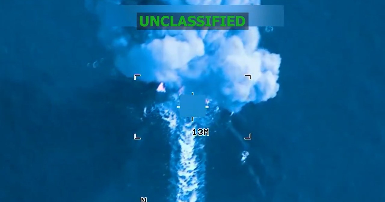 Amerykanie znowu uderzyli w łodzie. Zginęło osiem osób