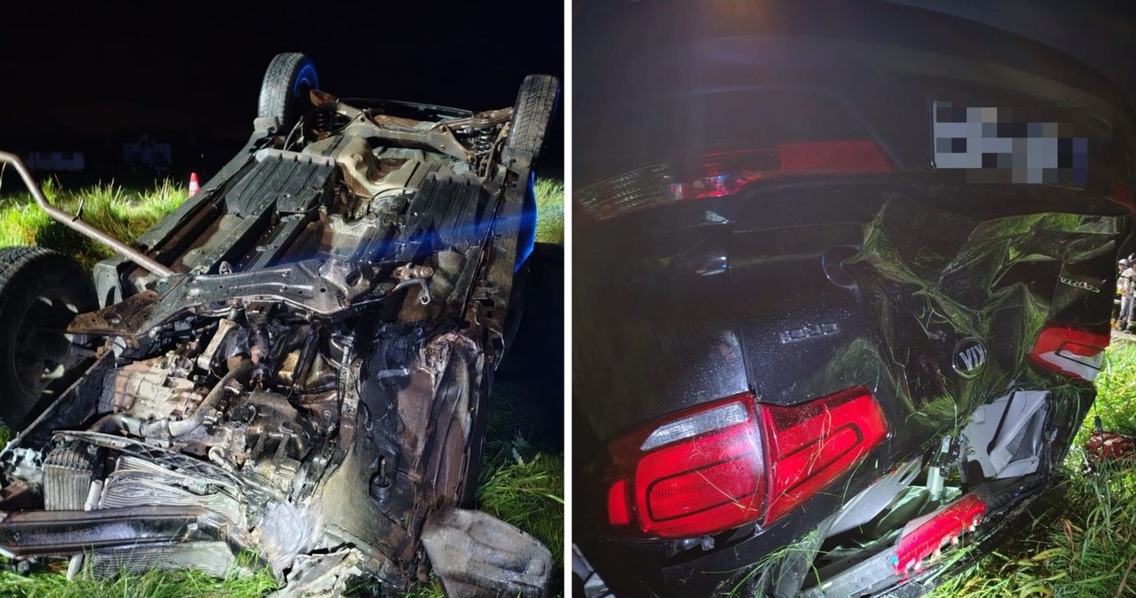 Pięcioro młodych ludzi w szpitalu. 18-latek jechał za szybko?