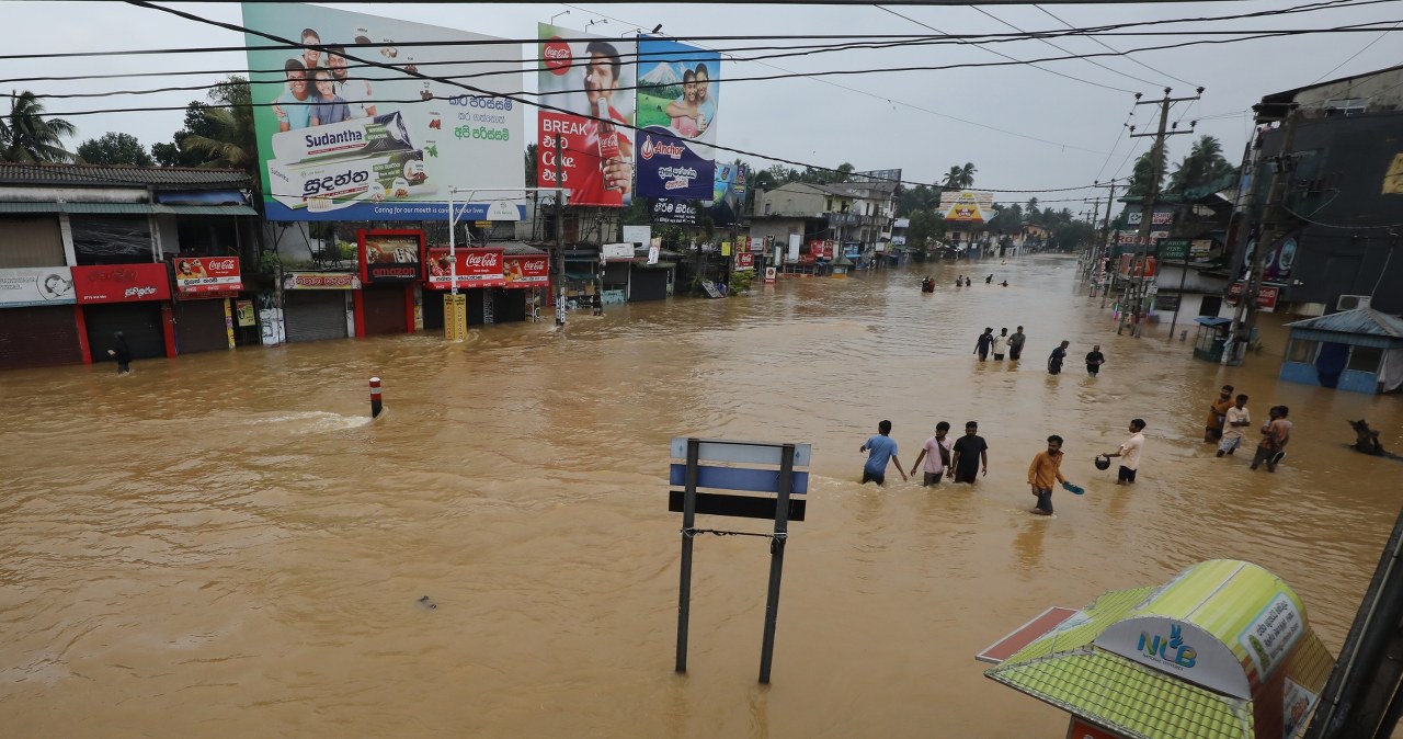 Kataklizm na Sri Lance. Nie żyją 193 osoby, 223 uznaje się za zaginione