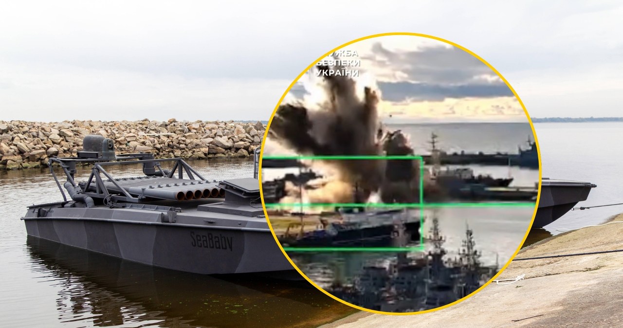 Rosyjski okręt podwodny trafiony. Ukraińska operacja w Noworosyjsku