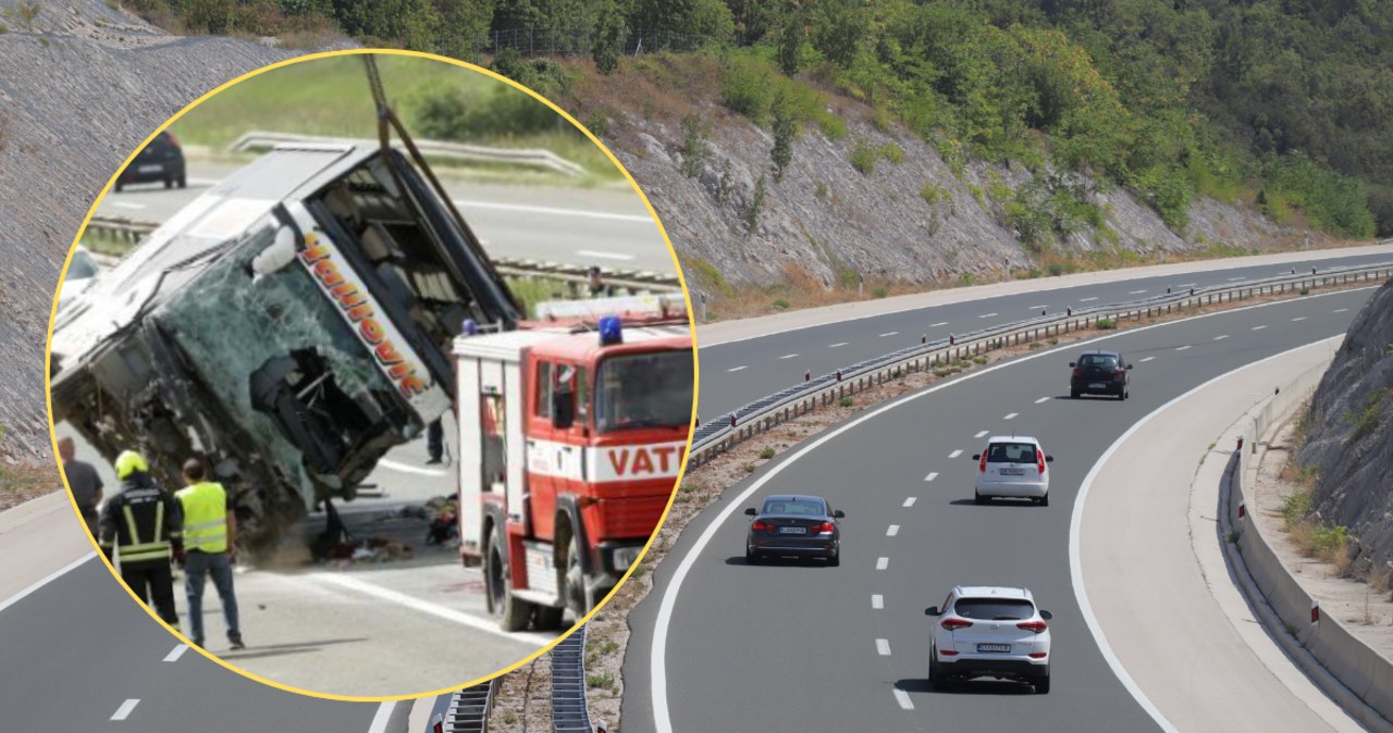 Autobus zderzył się z osobówką w Chorwacji. 2 osoby nie żyją, ponad 30 rannych