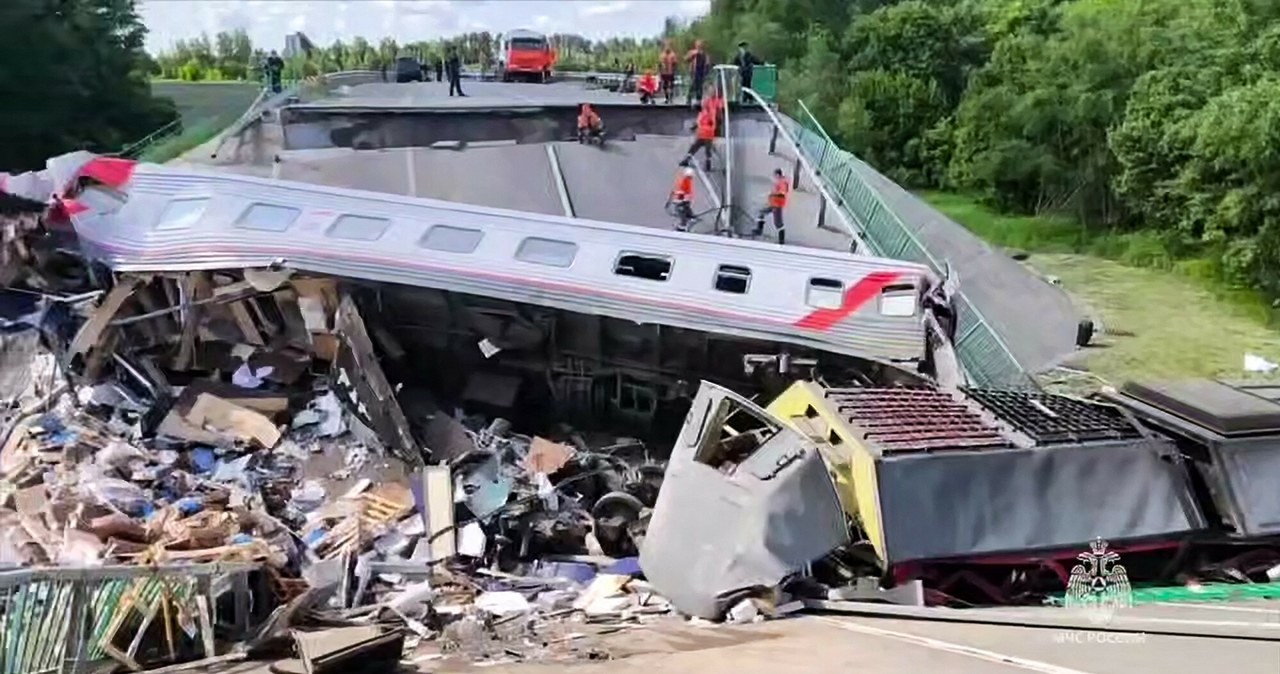 "Akt terroru". Władze Rosji twierdzą, że mosty zostały wysadzone