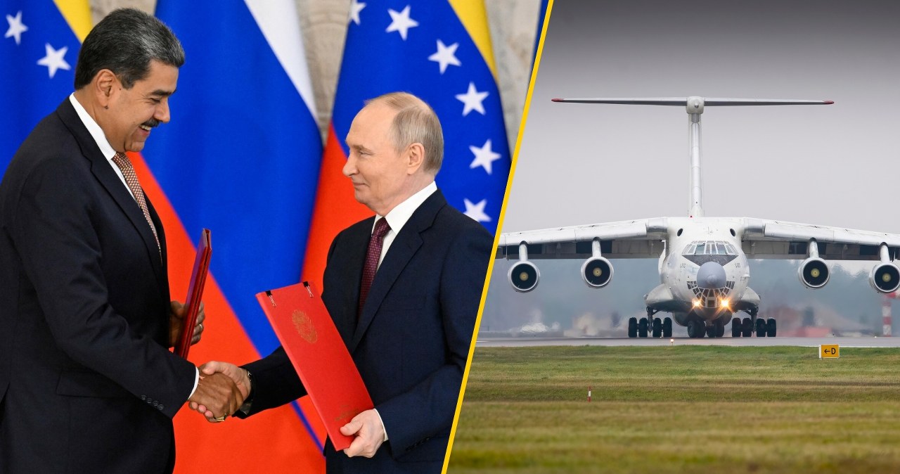 ​Rosyjski Ił-76TD wylądował w Caracas. Lot budzi szereg pytań