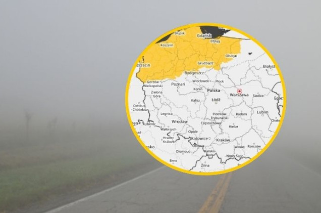 Gęsta mgła nadciąga. IMGW wydaje ostrzeżenia